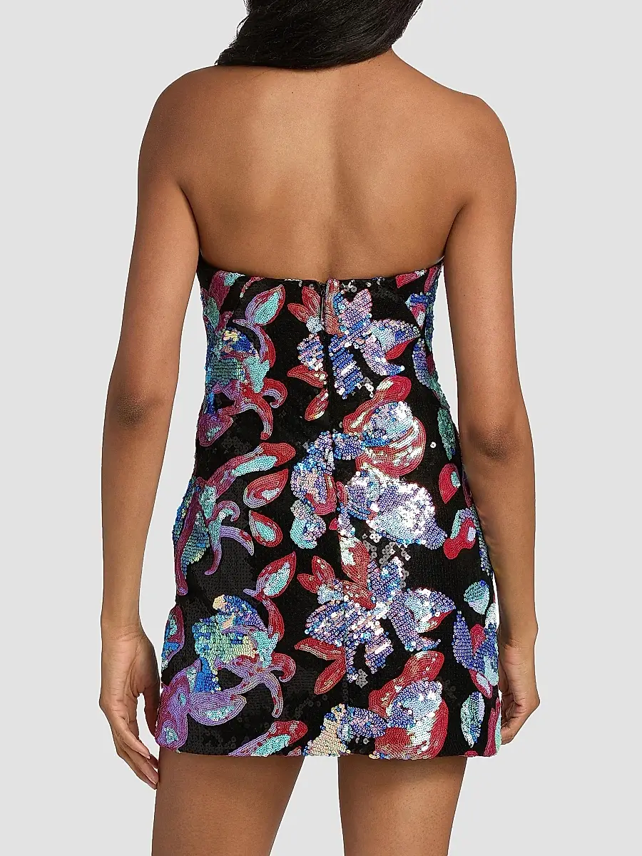 16Arlington Women's Lights On Stell Regular Fit Sequined Minidress | Thumbnail 5 16Arlington Women's Lights On Stell Regular Fit Sequined Minidress | Thumbnail 5
