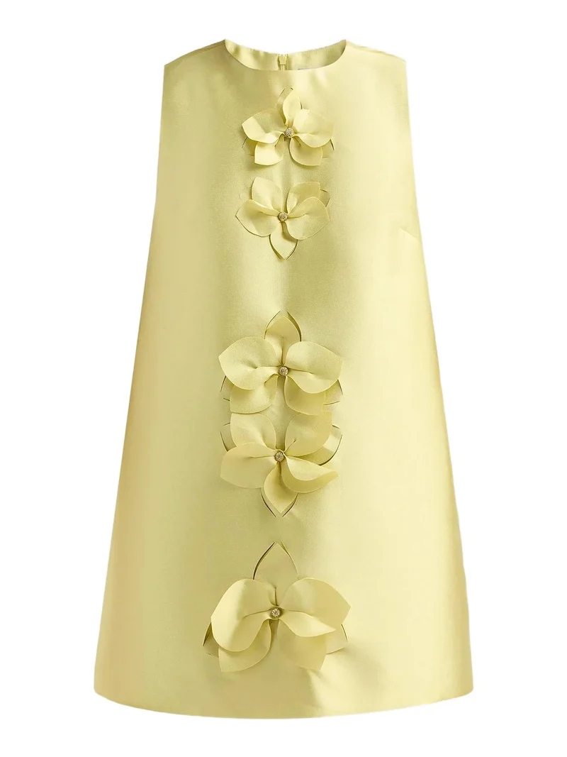Women's Femme Fatale Medora 3D Floral Mini Dress Women's Femme Fatale Medora 3D Floral Mini Dress
