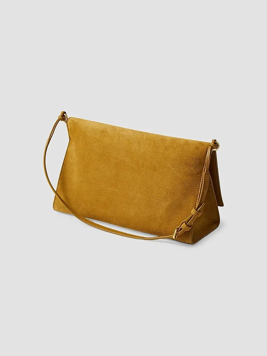 Veronica Beard Women's Edit Crystal-Embellished Suede Shoulder Bag | Thumbnail 2 Veronica Beard Women's Edit Crystal-Embellished Suede Shoulder Bag | Thumbnail 2