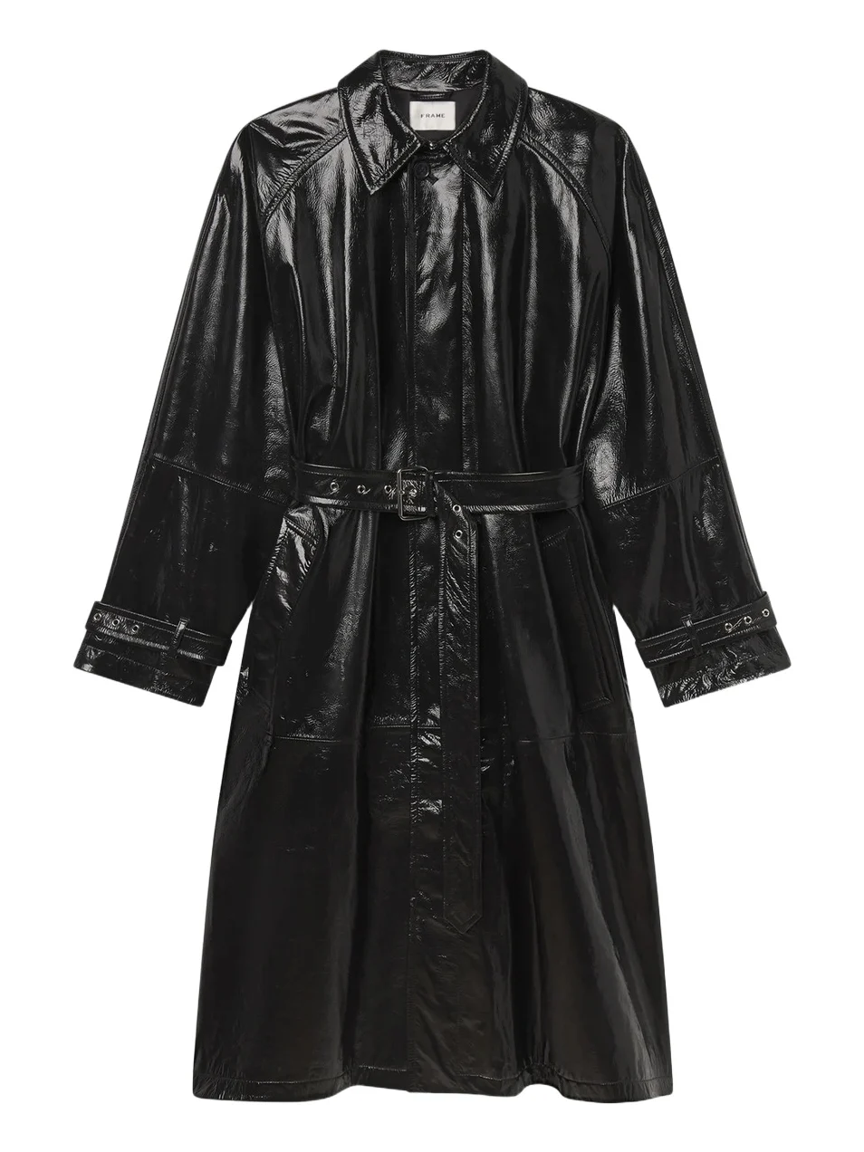 Women's The Mac Patent Leather Coat