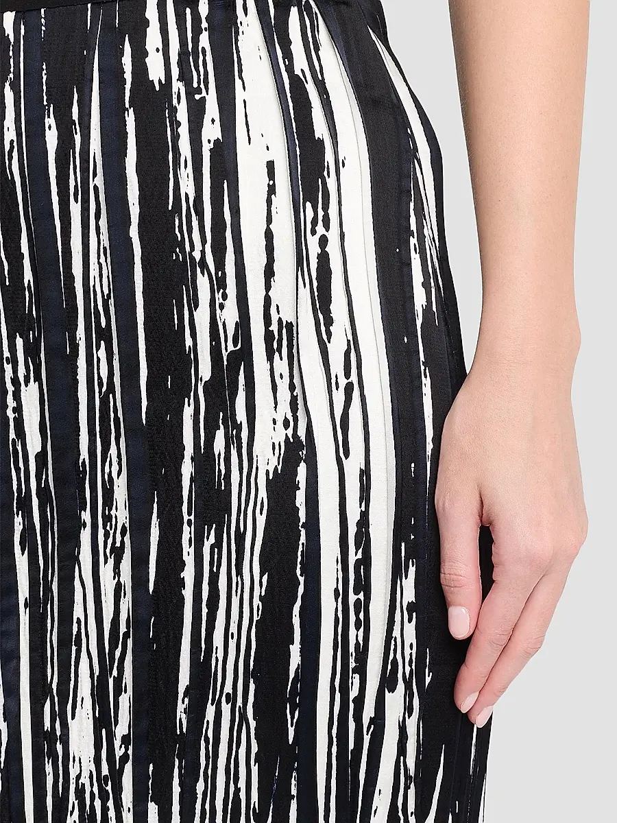 Brandon Maxwell Women's The Sinclair Pleated Pencil Skirt | Thumbnail 5 Brandon Maxwell Women's The Sinclair Pleated Pencil Skirt | Thumbnail 5