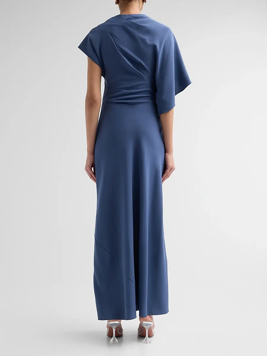 ACLER Women's Femme Fatale Lansvale Asymmetric Neck Maxi Dress | Thumbnail 3 ACLER Women's Femme Fatale Lansvale Asymmetric Neck Maxi Dress | Thumbnail 3
