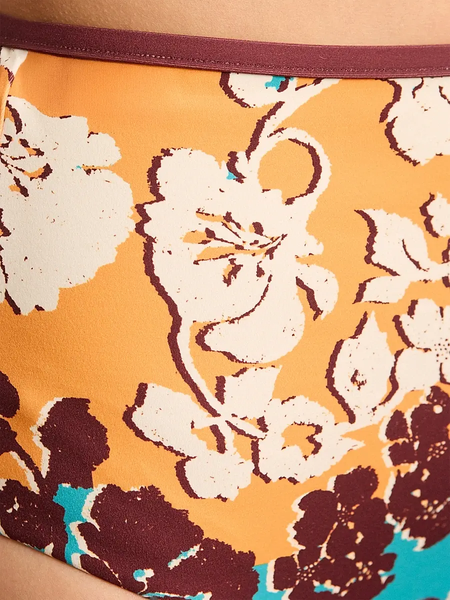 ALÉMAIS Women's Splice Floral High-Rise Bikini Bottom | Thumbnail 5 ALÉMAIS Women's Splice Floral High-Rise Bikini Bottom | Thumbnail 5
