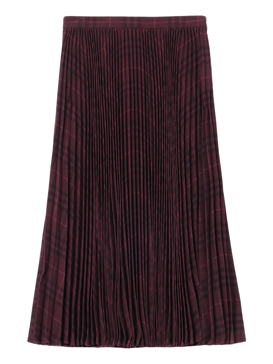 Women's Petal Pleated Wool Midi Skirt Women's Petal Pleated Wool Midi Skirt