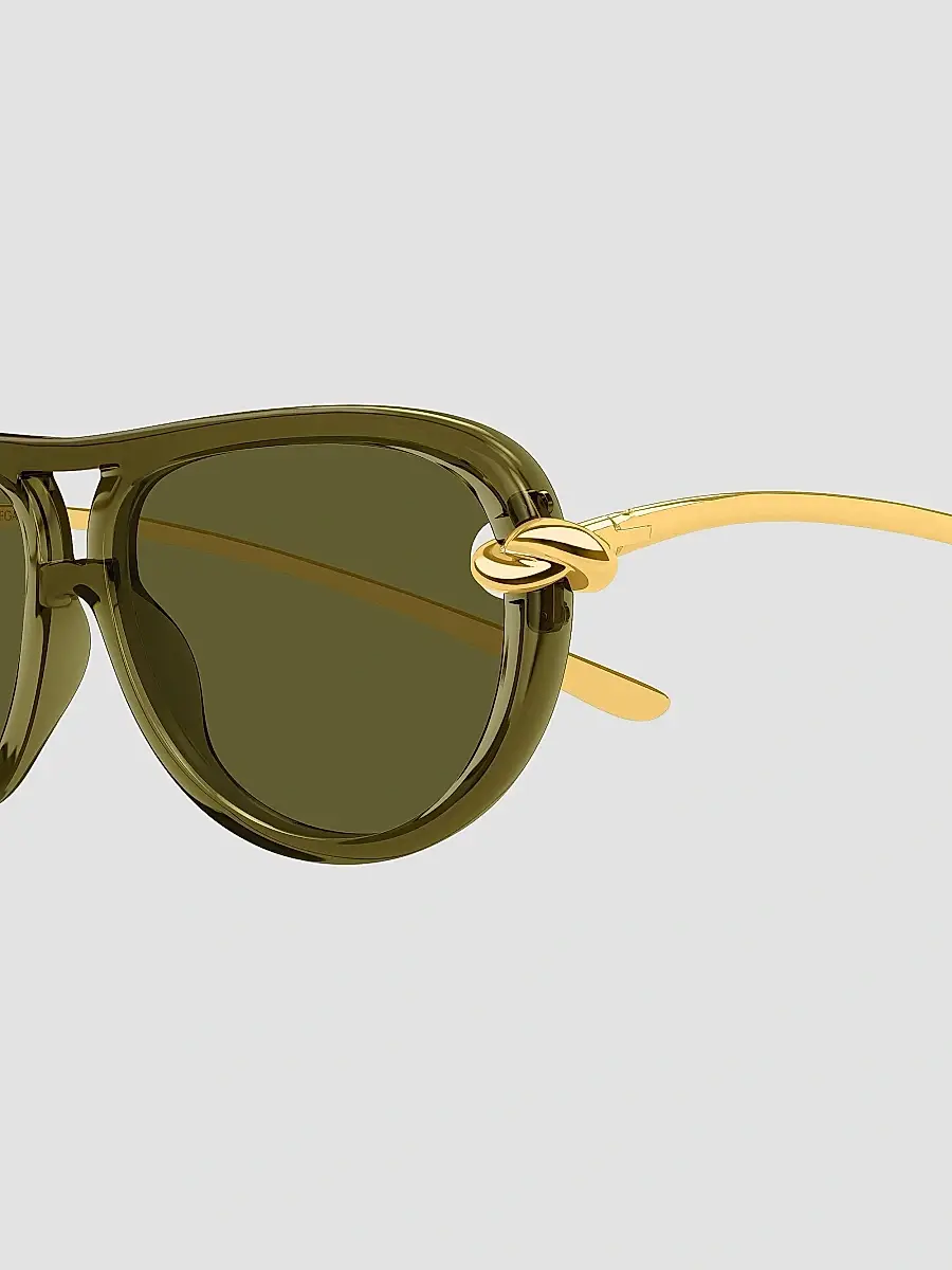 Bottega Veneta Women's Knot 58MM Aviator Sunglasses | Thumbnail 3 Bottega Veneta Women's Knot 58MM Aviator Sunglasses | Thumbnail 3