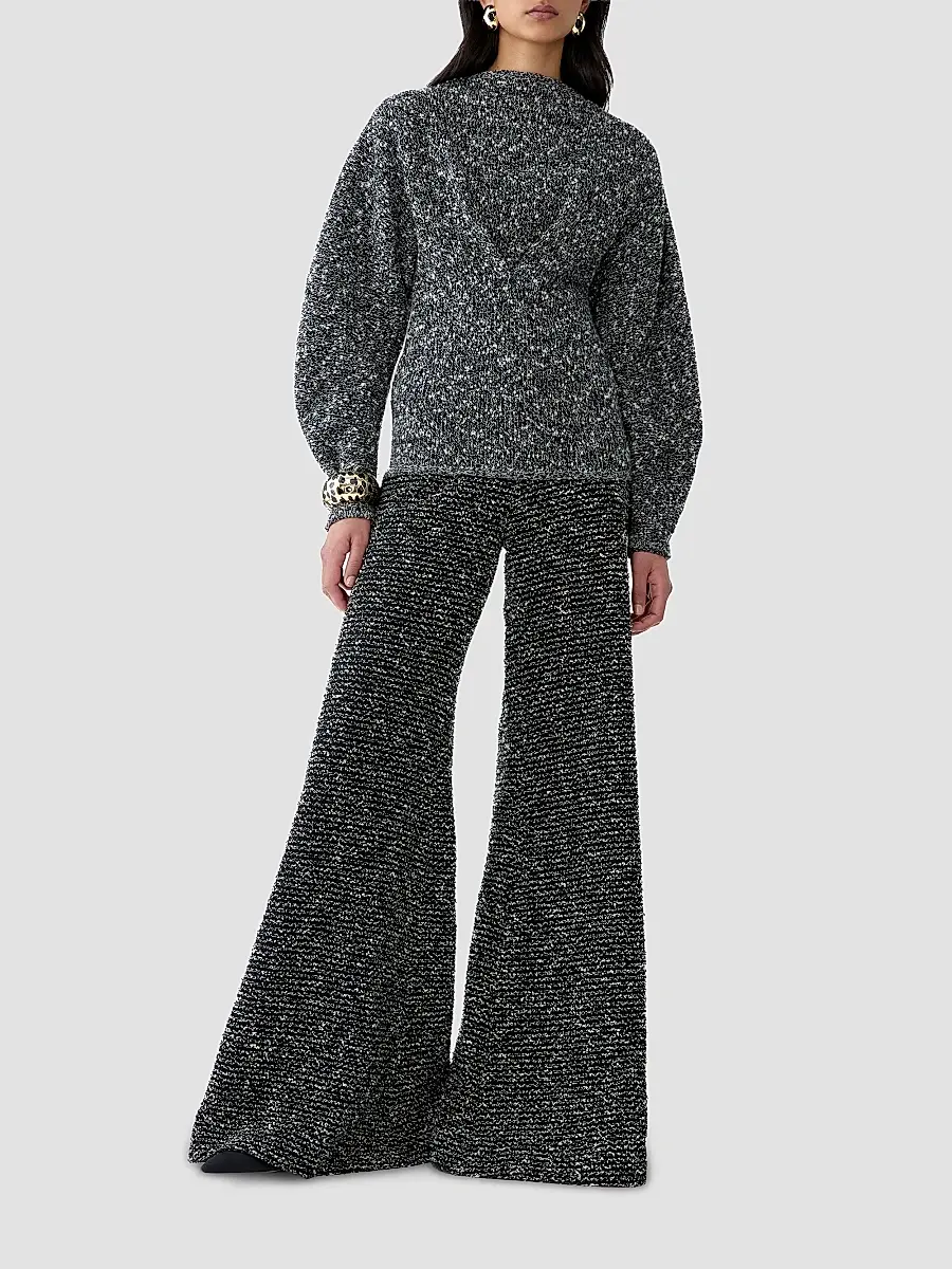 Carolina Herrera Women's Wool-Blend Boatneck Sweater | Thumbnail 2 Carolina Herrera Women's Wool-Blend Boatneck Sweater | Thumbnail 2