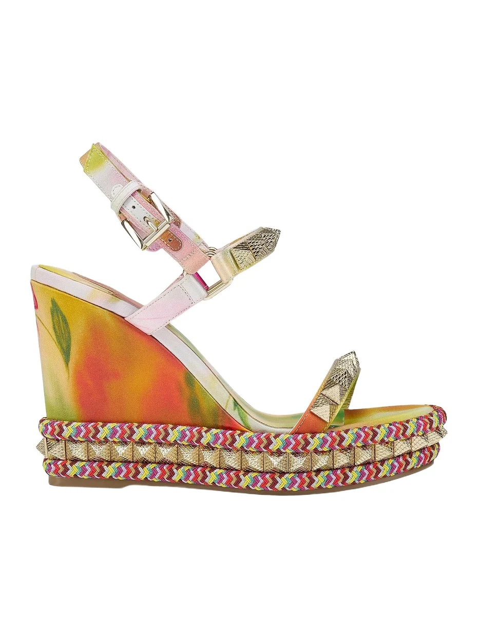 Christian Louboutin Women's Pyra Clou 110MM Sandals