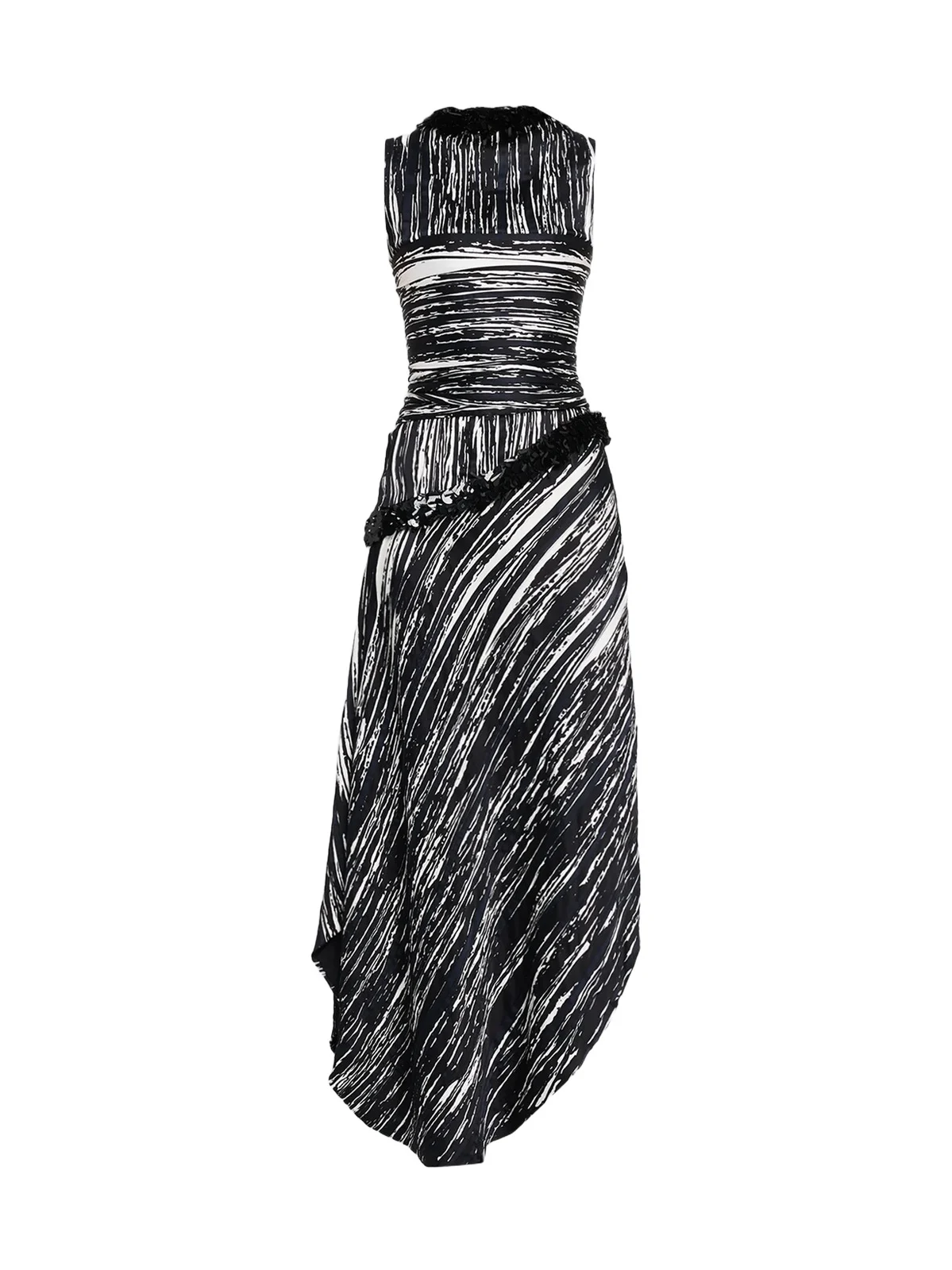 Women's The Fiora Draped Midi Dress Women's The Fiora Draped Midi Dress