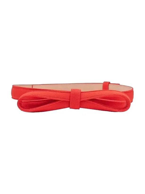 Women's Bow Stretch-Wool Belt
