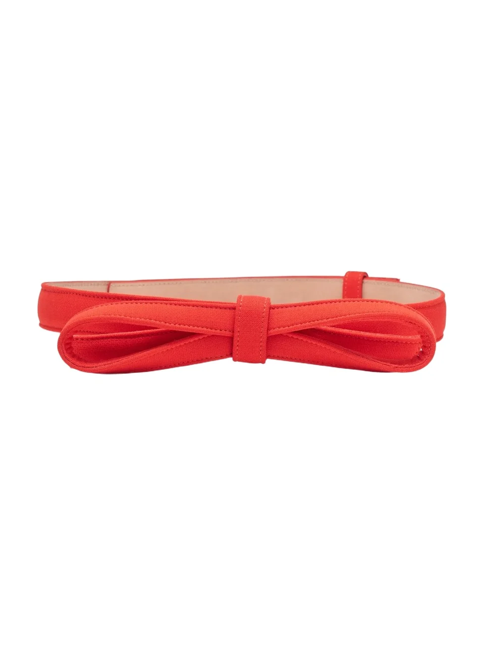 Women's Bow Stretch-Wool Belt