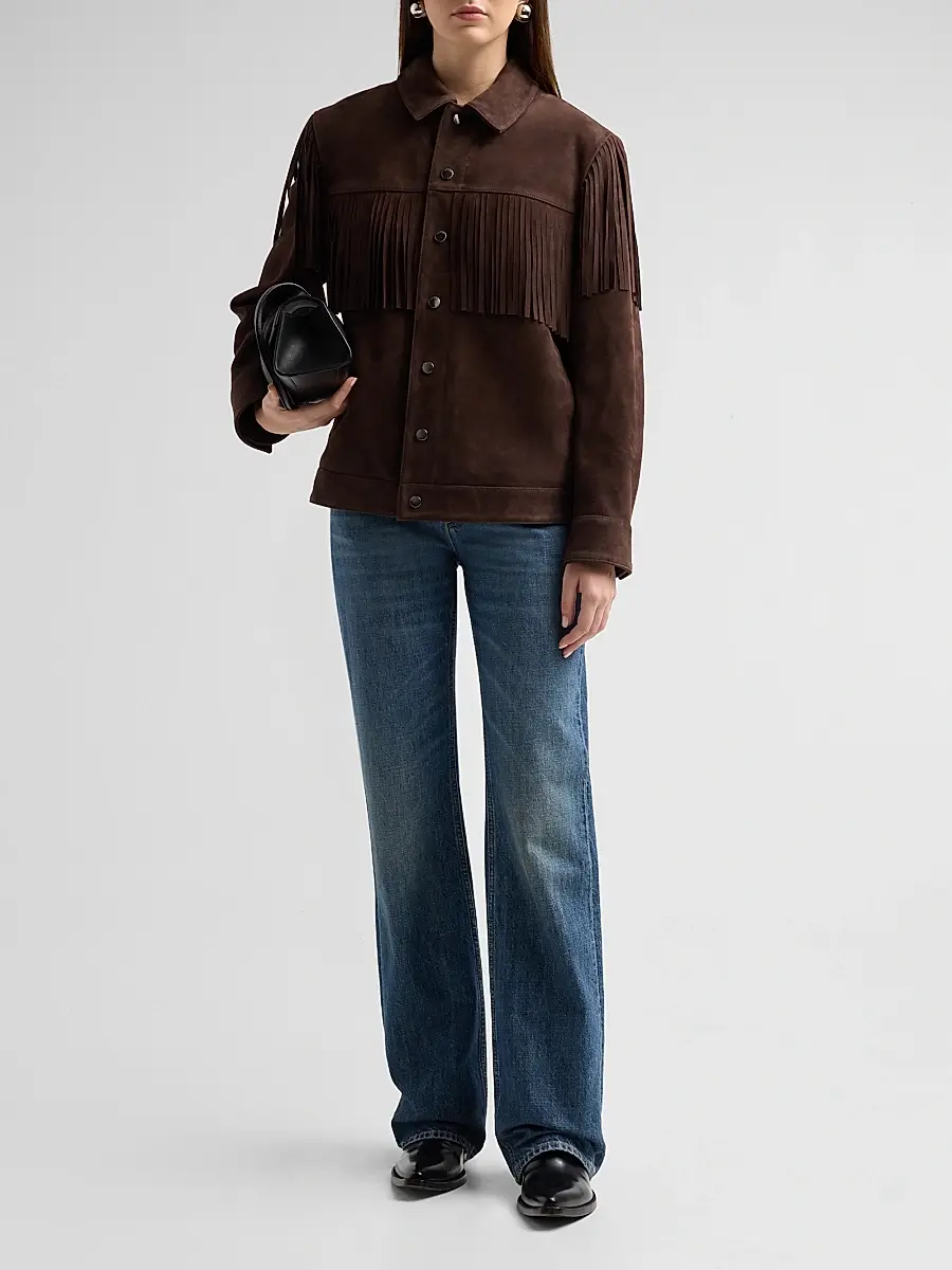 Frame Women's The Suede Rodeo Jacket | Thumbnail 2