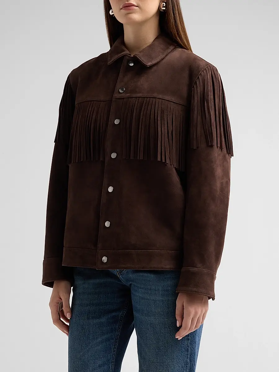 Frame Women's The Suede Rodeo Jacket | Thumbnail 4