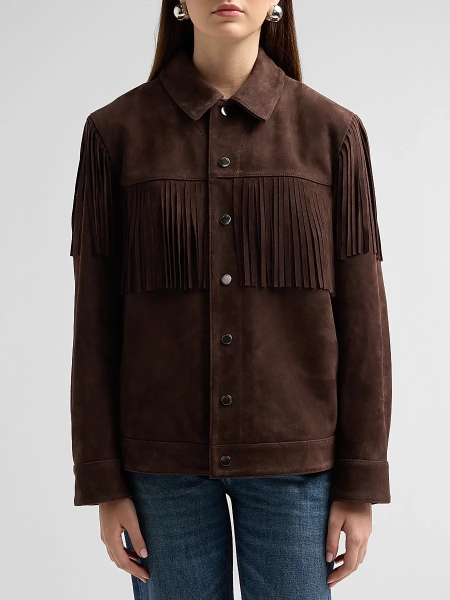 Frame Women's The Suede Rodeo Jacket | Thumbnail 5