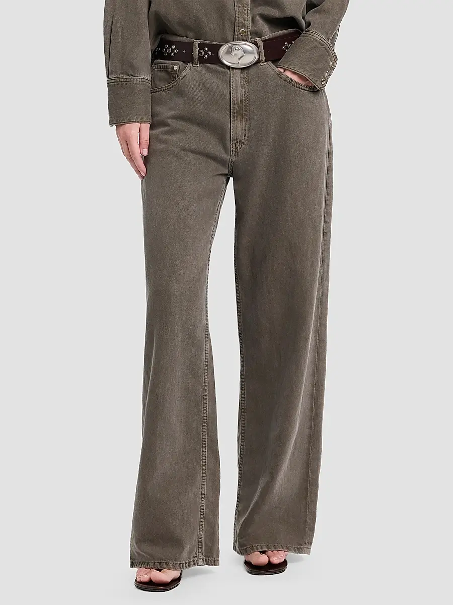 TWP Women's Song Sung Blue Relaxed-Fit Jeans | Thumbnail 4 TWP Women's Song Sung Blue Relaxed-Fit Jeans | Thumbnail 4
