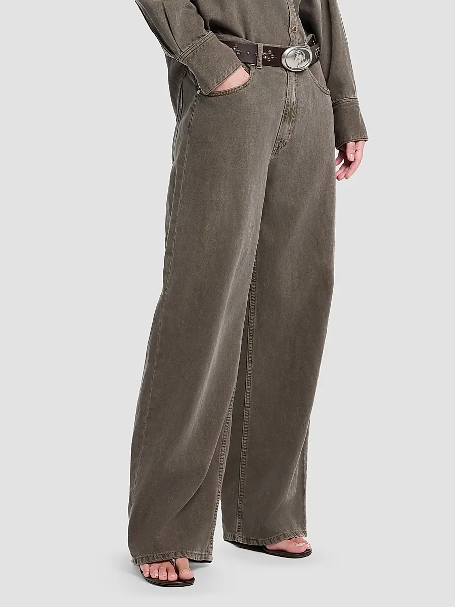 TWP Women's Song Sung Blue Relaxed-Fit Jeans | Thumbnail 6 TWP Women's Song Sung Blue Relaxed-Fit Jeans | Thumbnail 6