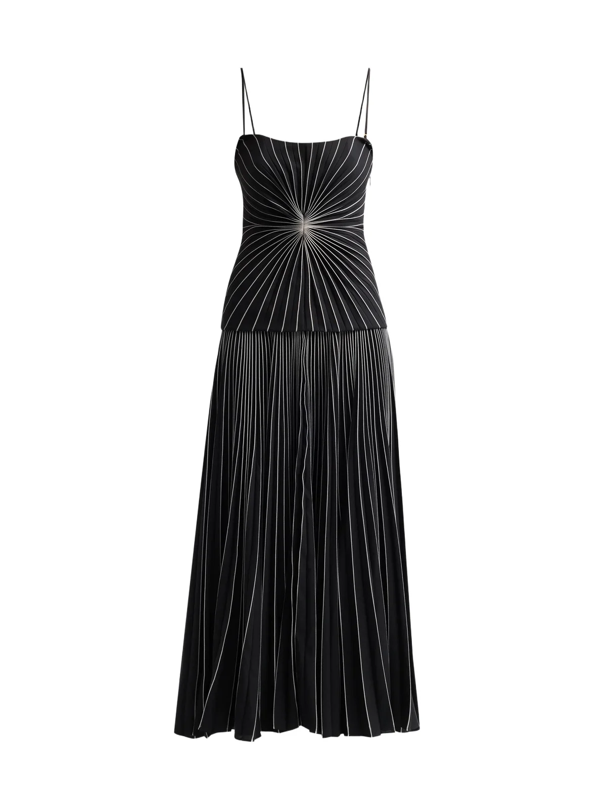ACLER Women's Femme Fatale Philong Pleated Maxi Dress