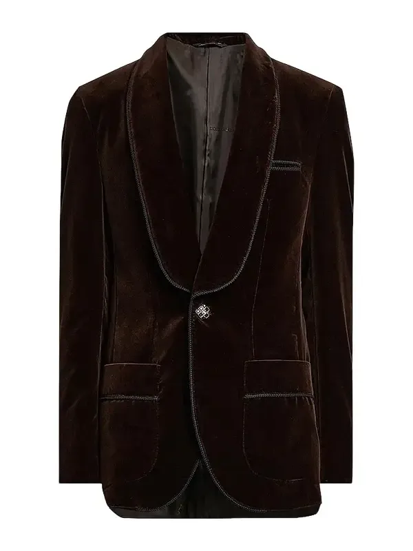 Dolce & Gabbana Men's Smoking Velvet Jacket