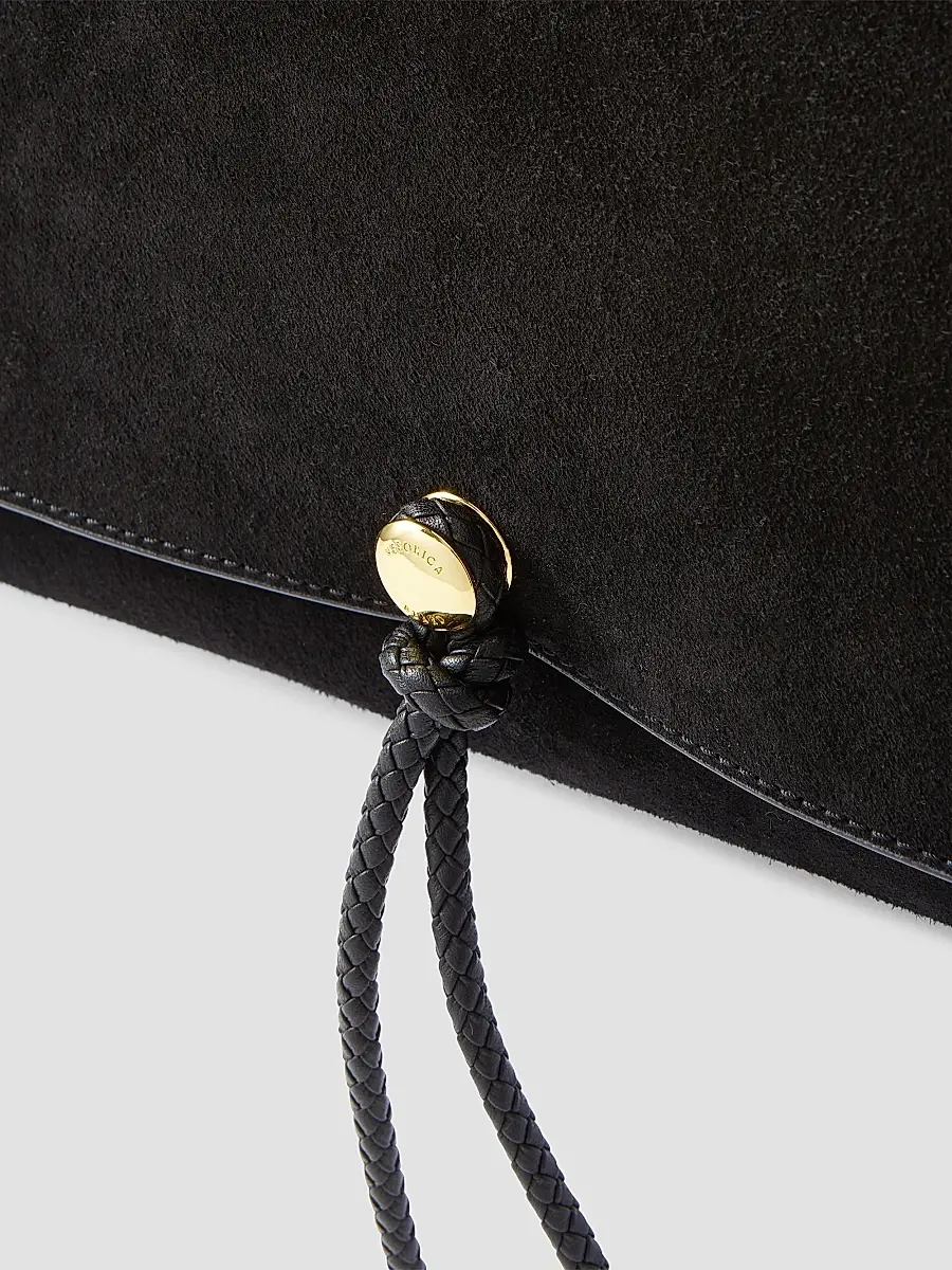 Veronica Beard Women's Edit Suede Shoulder Bag | Thumbnail 4