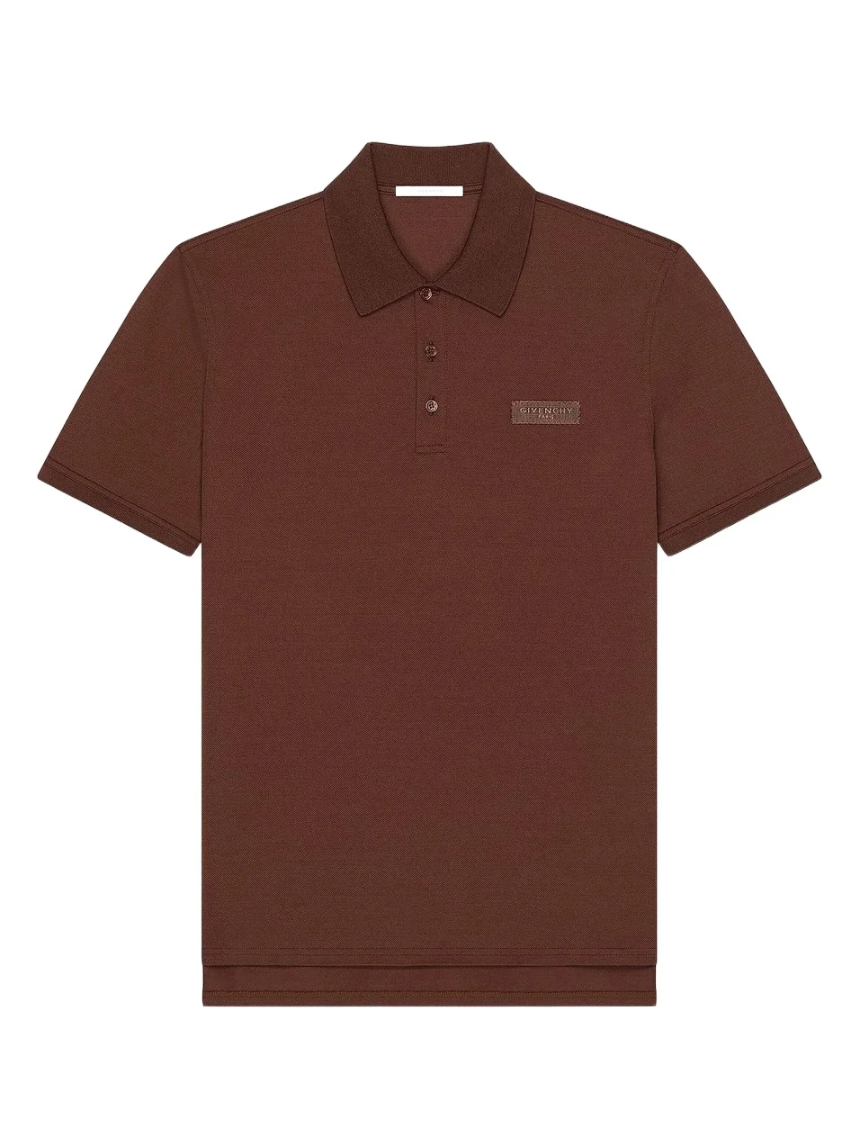 Givenchy Men's Polo Shirt in Cotton with Logo Gros Grain
