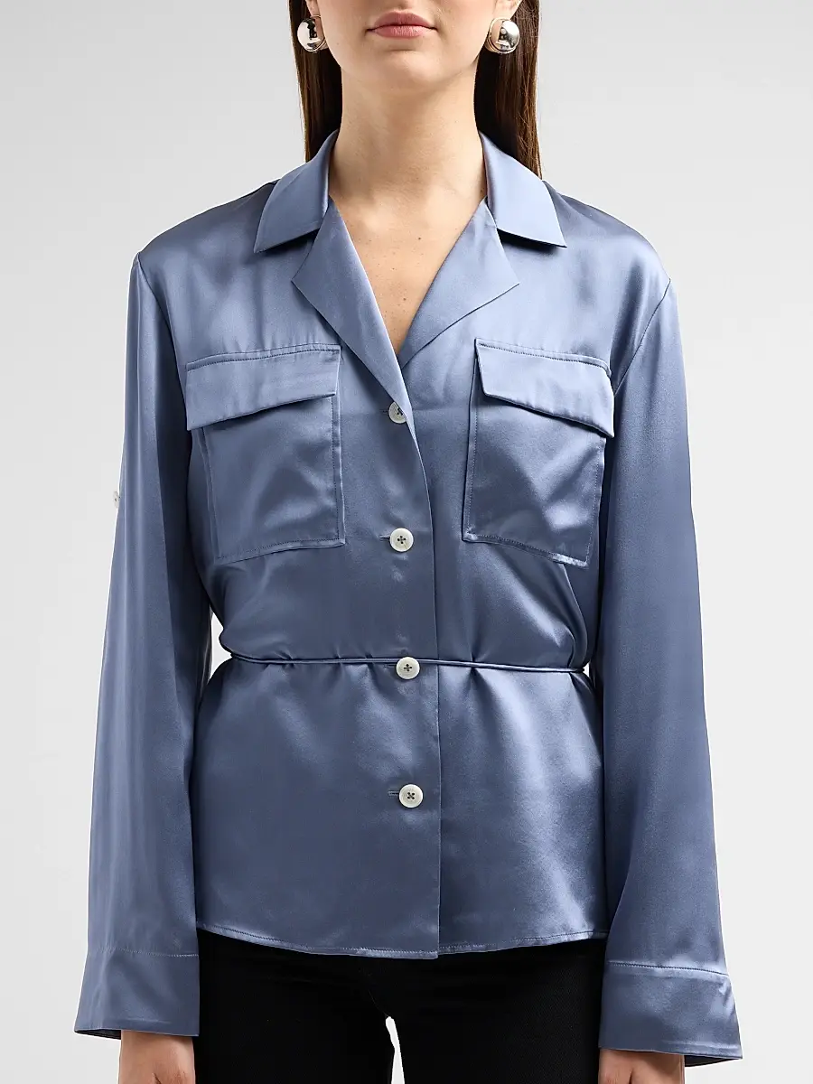 rag & bone Women's Sonny Silk Blouse | Thumbnail 5 rag & bone Women's Sonny Silk Blouse | Thumbnail 5