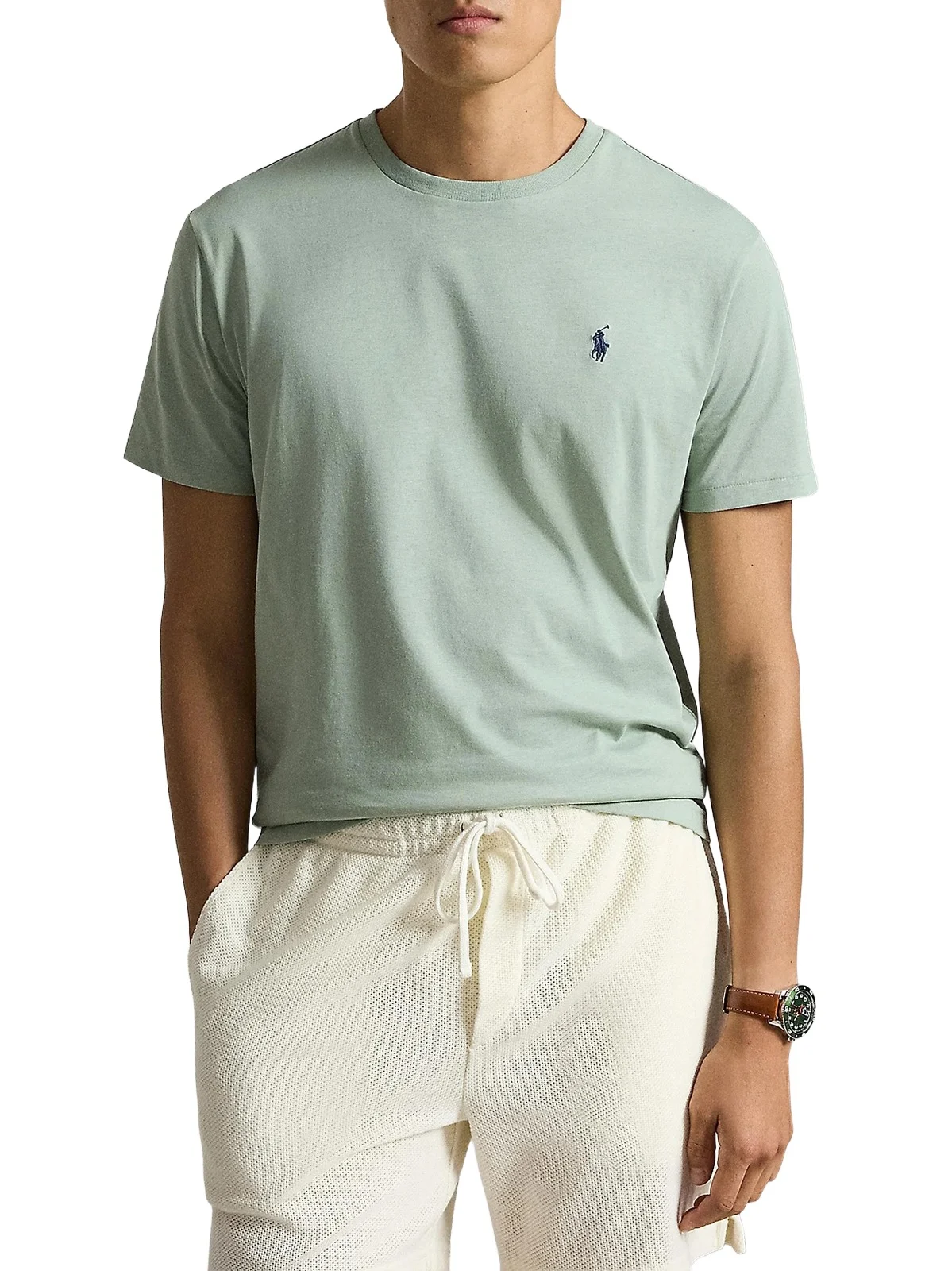 Polo Ralph Lauren Men's Custom-Slim-Fit Jersey Crewneck T-Shirt