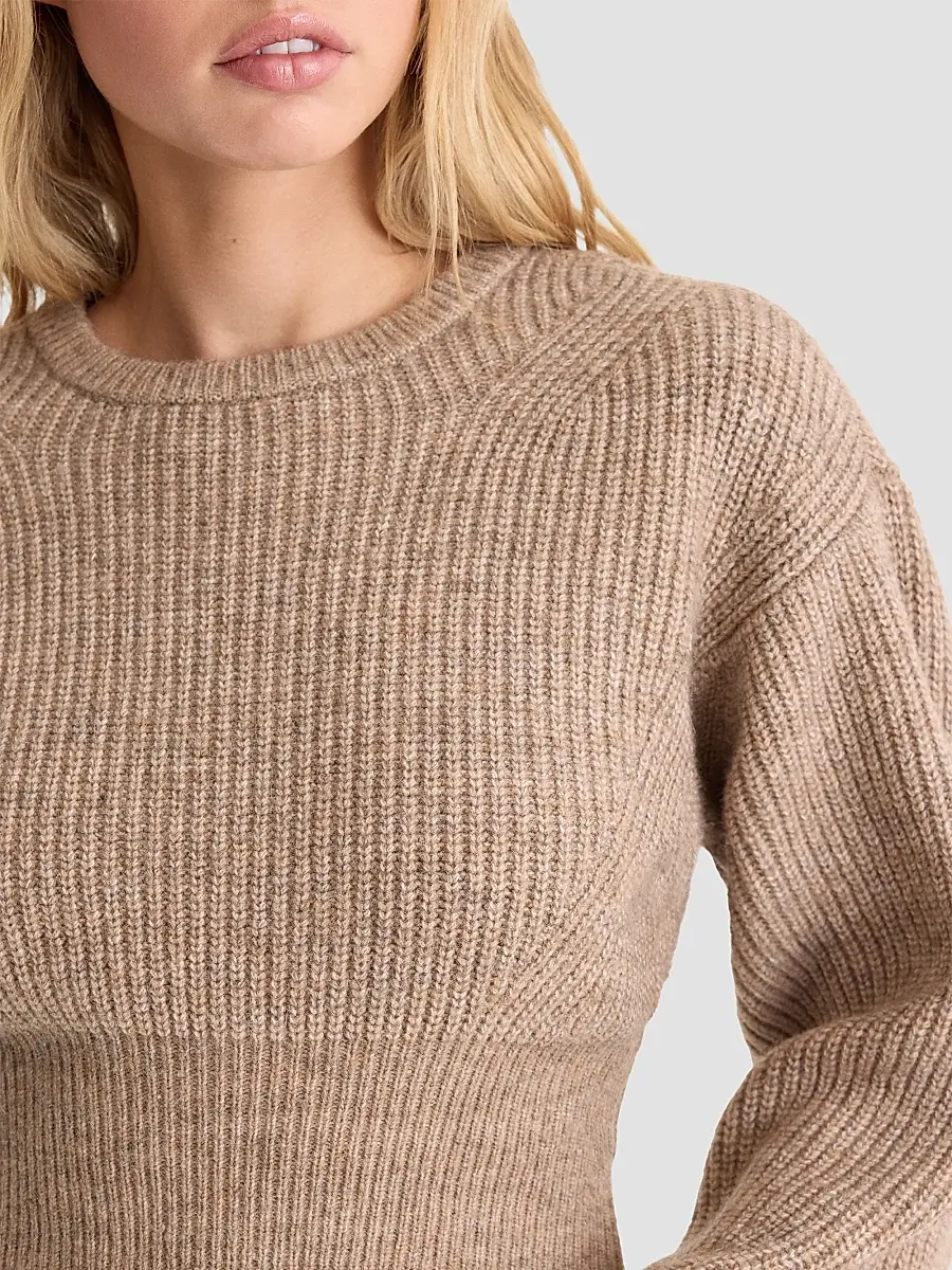 GOOD AMERICAN Women's The Chunky Knit Sweater | Thumbnail 6 GOOD AMERICAN Women's The Chunky Knit Sweater | Thumbnail 6