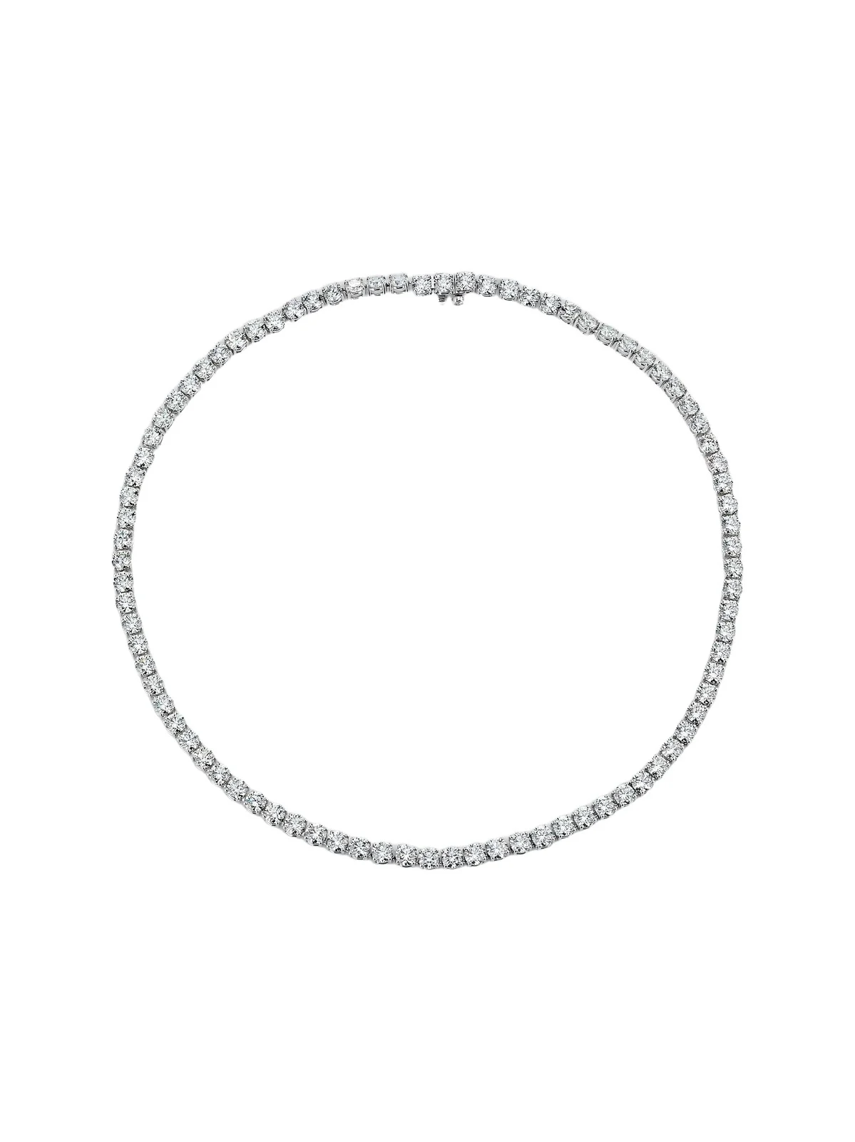 Diamonds at Saks Fifth Avenue Women's Platinum & 26.03 TCW Diamond Riviera Necklace
