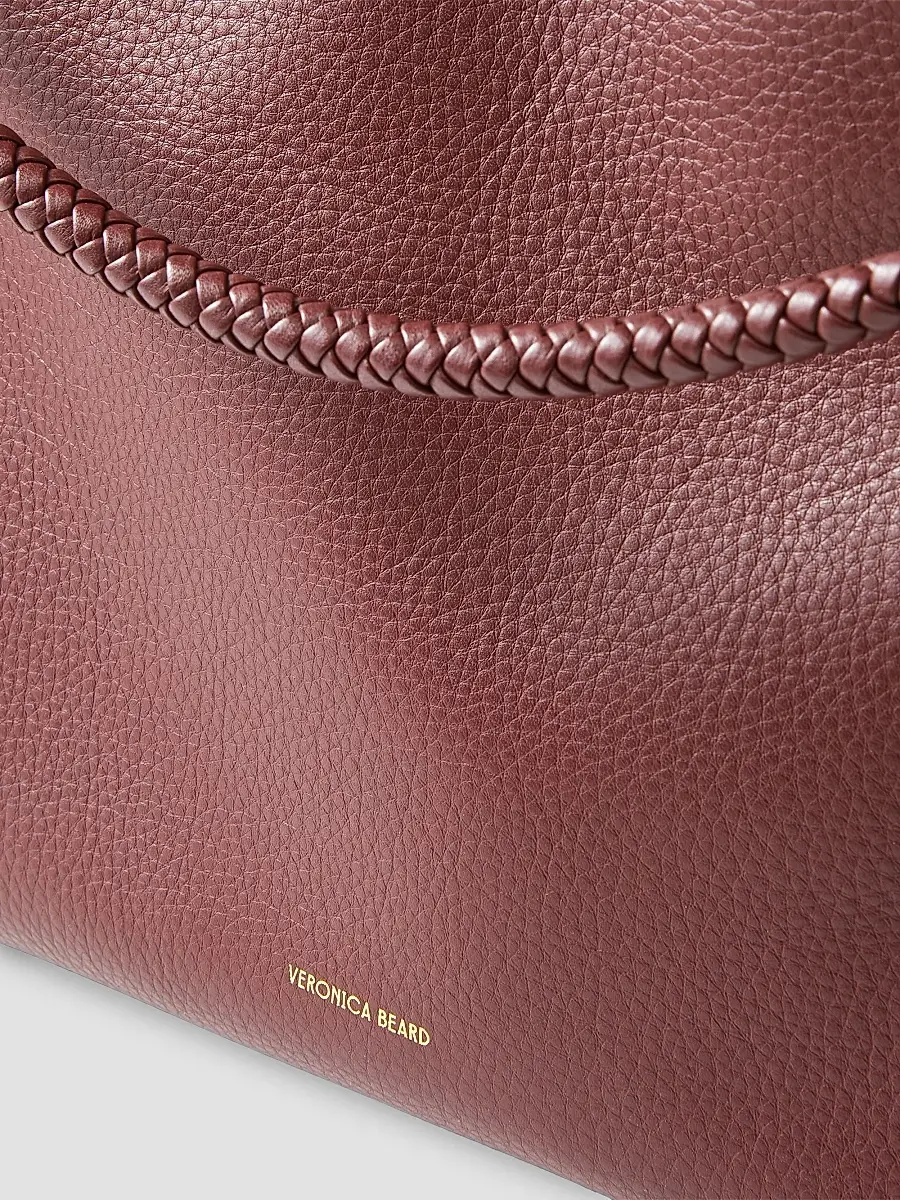 Veronica Beard Women's Vida Leather Shoulder Bag | Thumbnail 4 Veronica Beard Women's Vida Leather Shoulder Bag | Thumbnail 4