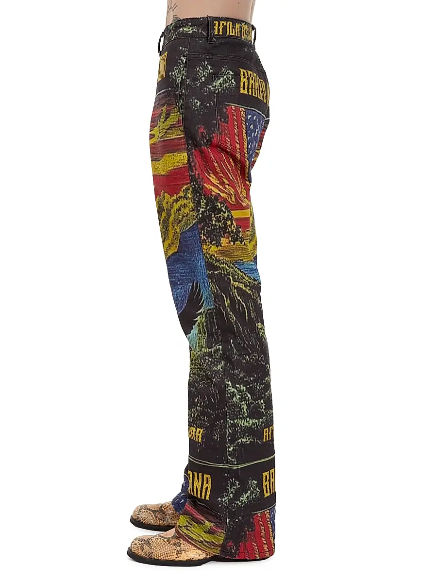 Who Decides War Men's Film Cotton Trousers | Thumbnail 4