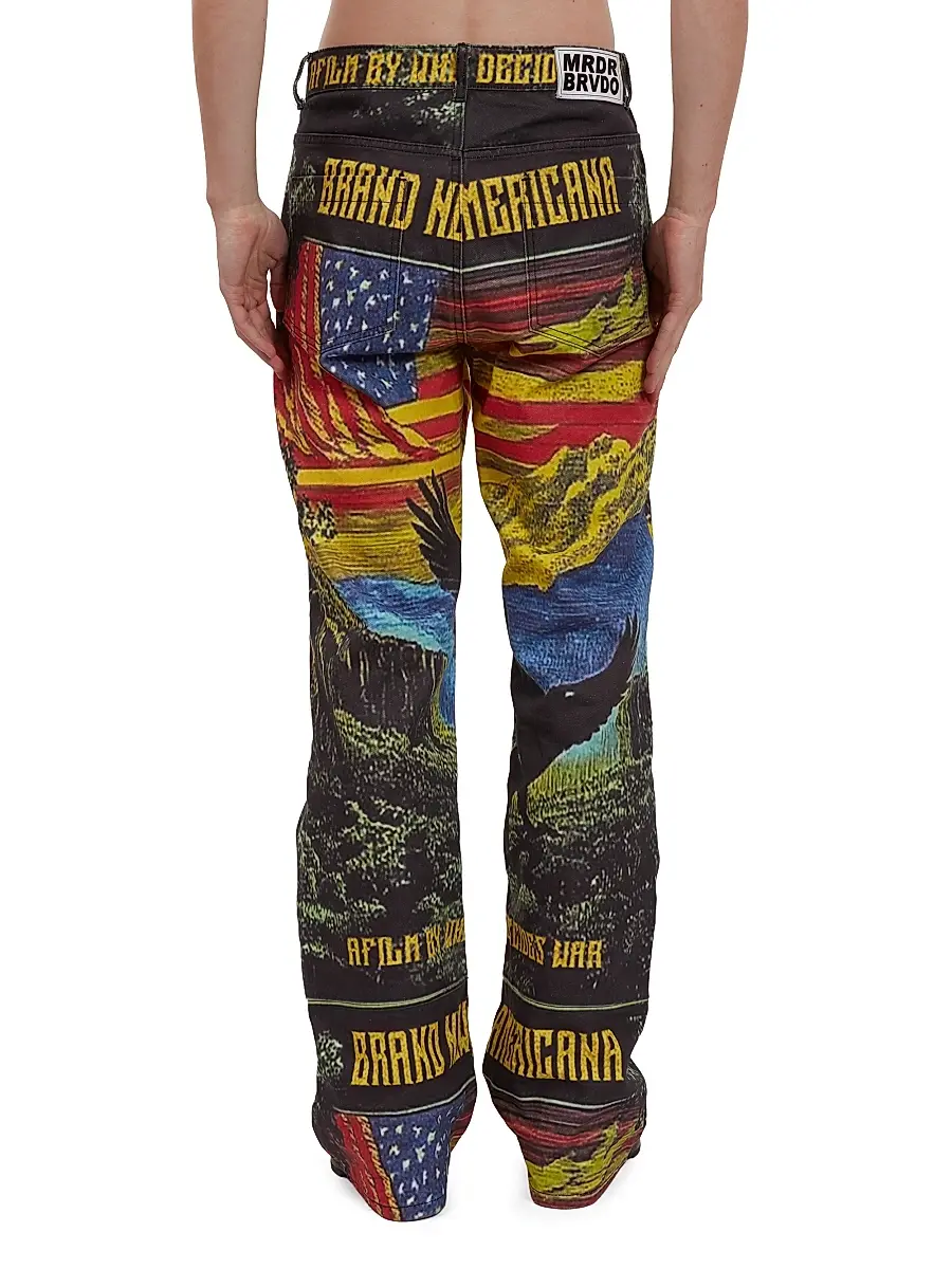 Who Decides War Men's Film Cotton Trousers | Thumbnail 5