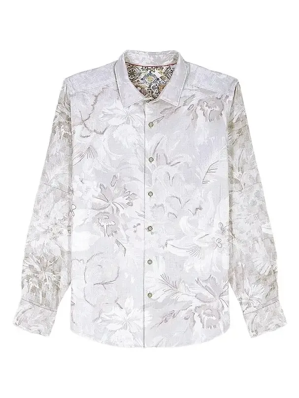 Robert Graham Men's Sand Cruiser Floral Graphic Shirt
