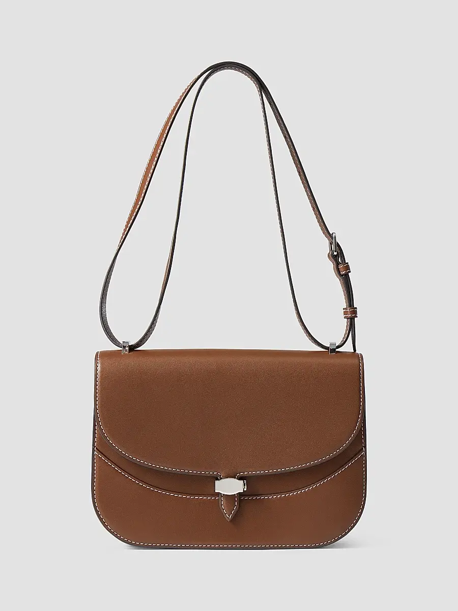 Veronica Beard Women's Dash Leather Saddle Bag | Thumbnail 3 Veronica Beard Women's Dash Leather Saddle Bag | Thumbnail 3