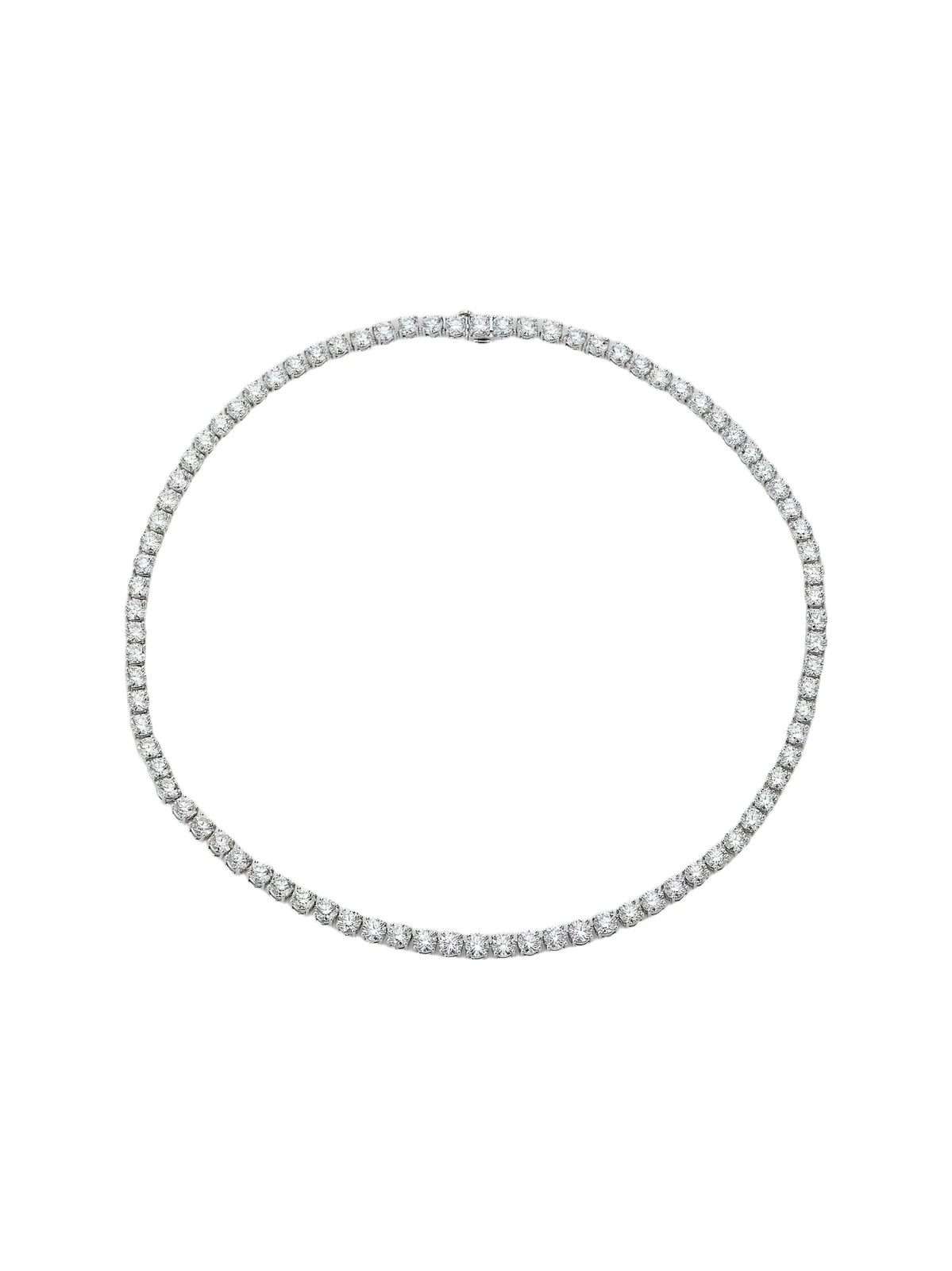 Diamonds at Saks Fifth Avenue Women's Platinum & 26.05 TCW Diamond Riviera Necklace