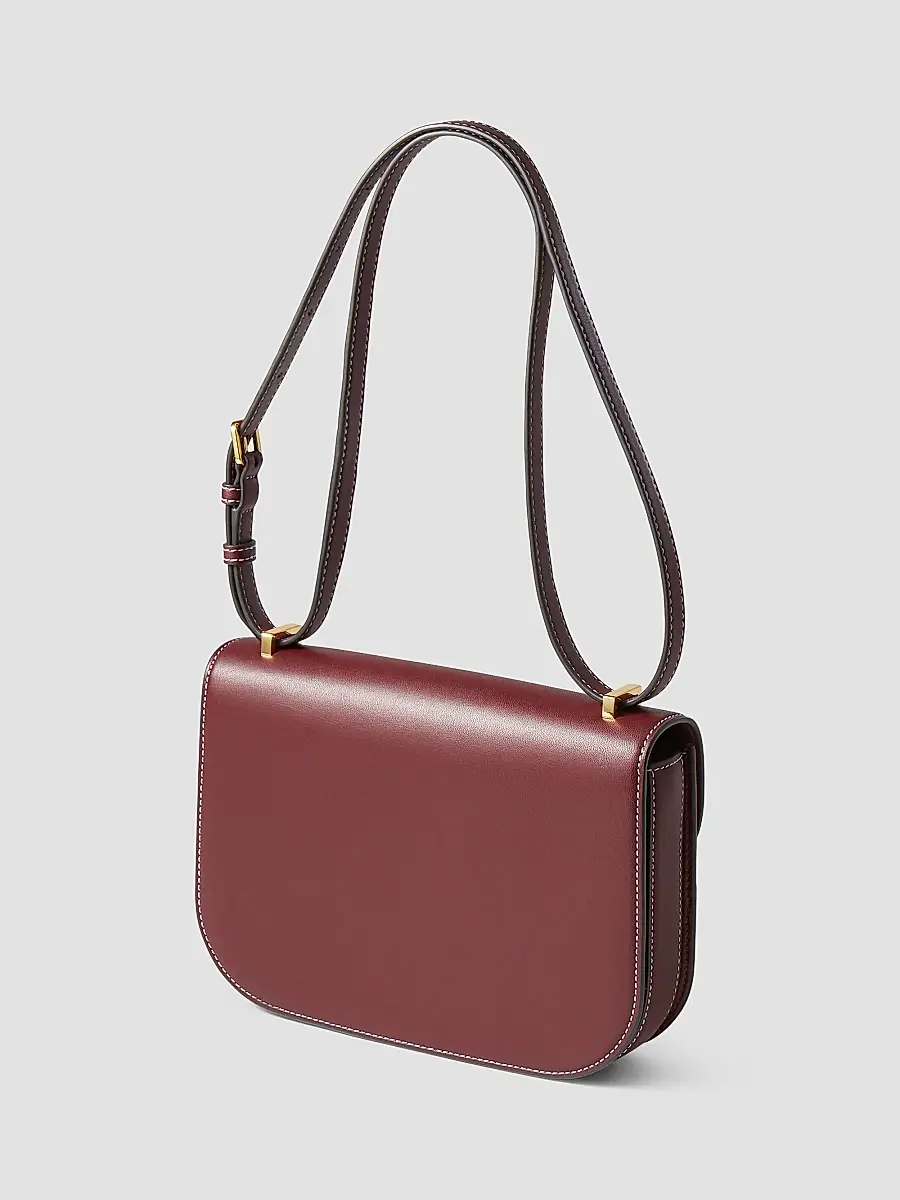 Veronica Beard Women's Dash Leather Saddle Bag | Thumbnail 2
