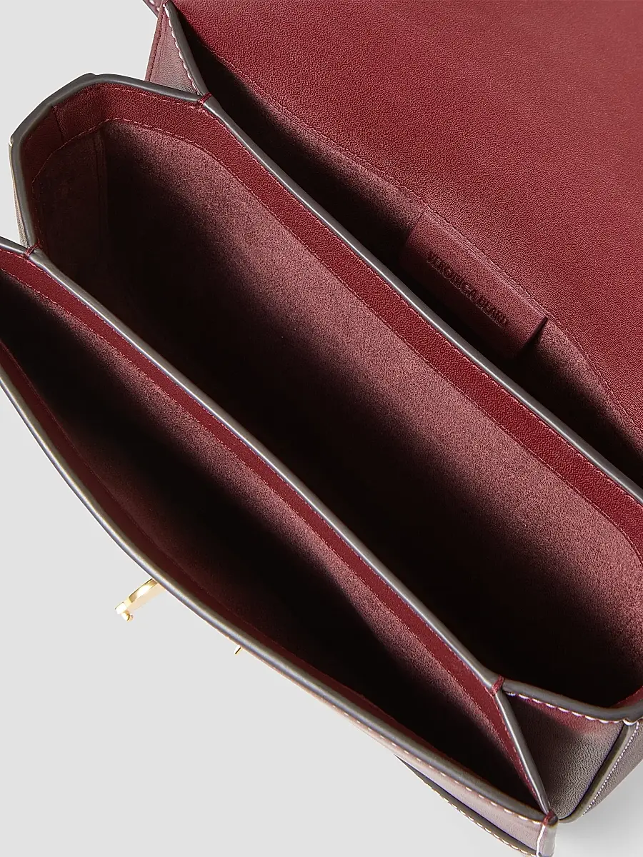 Veronica Beard Women's Dash Leather Saddle Bag | Thumbnail 4