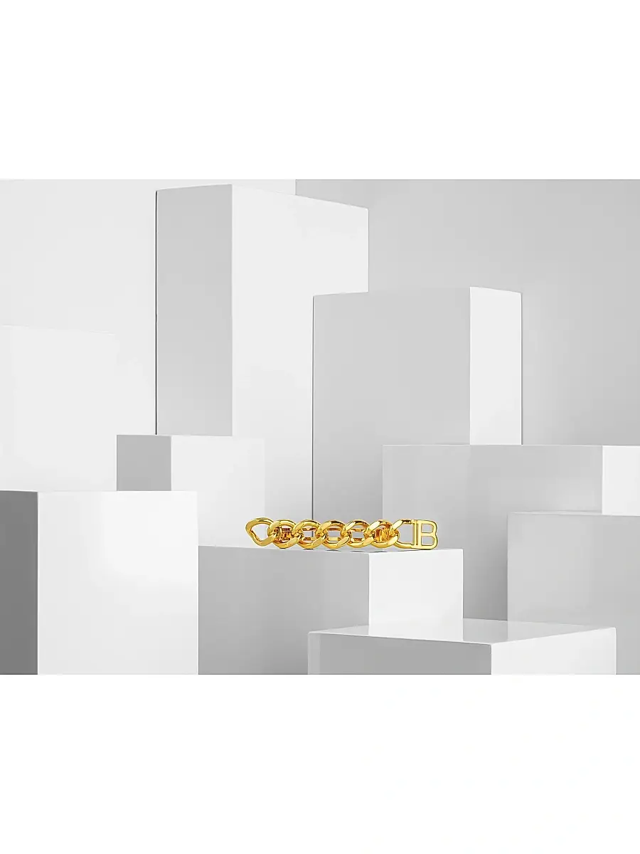 Balmain Hair Women's Limited Edition M Chain Barrette | Thumbnail 2 Balmain Hair Women's Limited Edition M Chain Barrette | Thumbnail 2