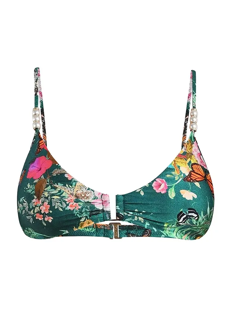 Women's Charonda Butterfly Yazmin Printed Triangle Bra Top Women's Charonda Butterfly Yazmin Printed Triangle Bra Top