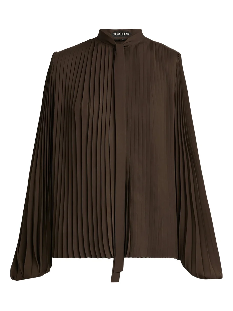Women's Pleated Pussybow Blouse