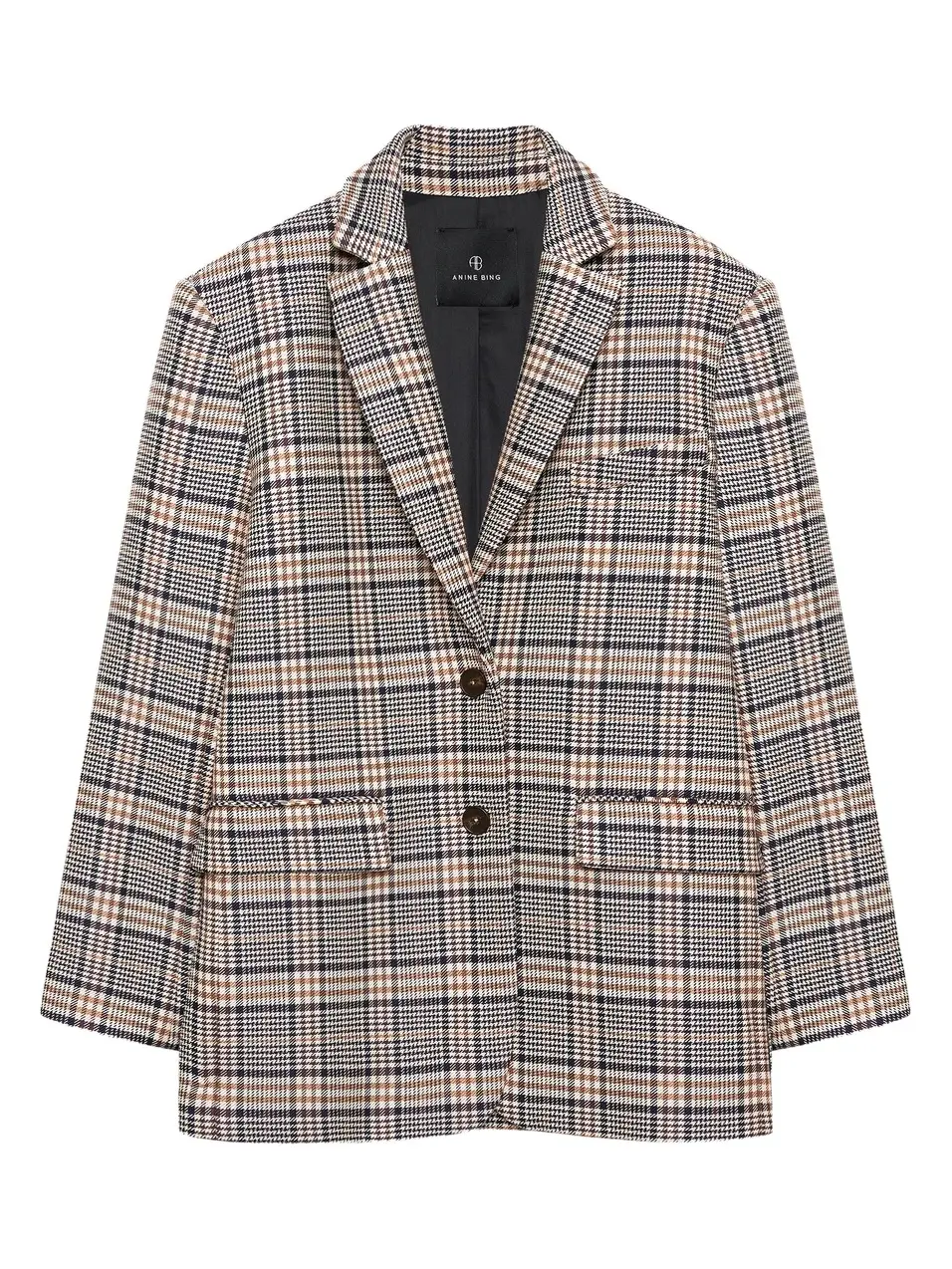 Women's Quinn Plaid Oversized Blazer Women's Quinn Plaid Oversized Blazer