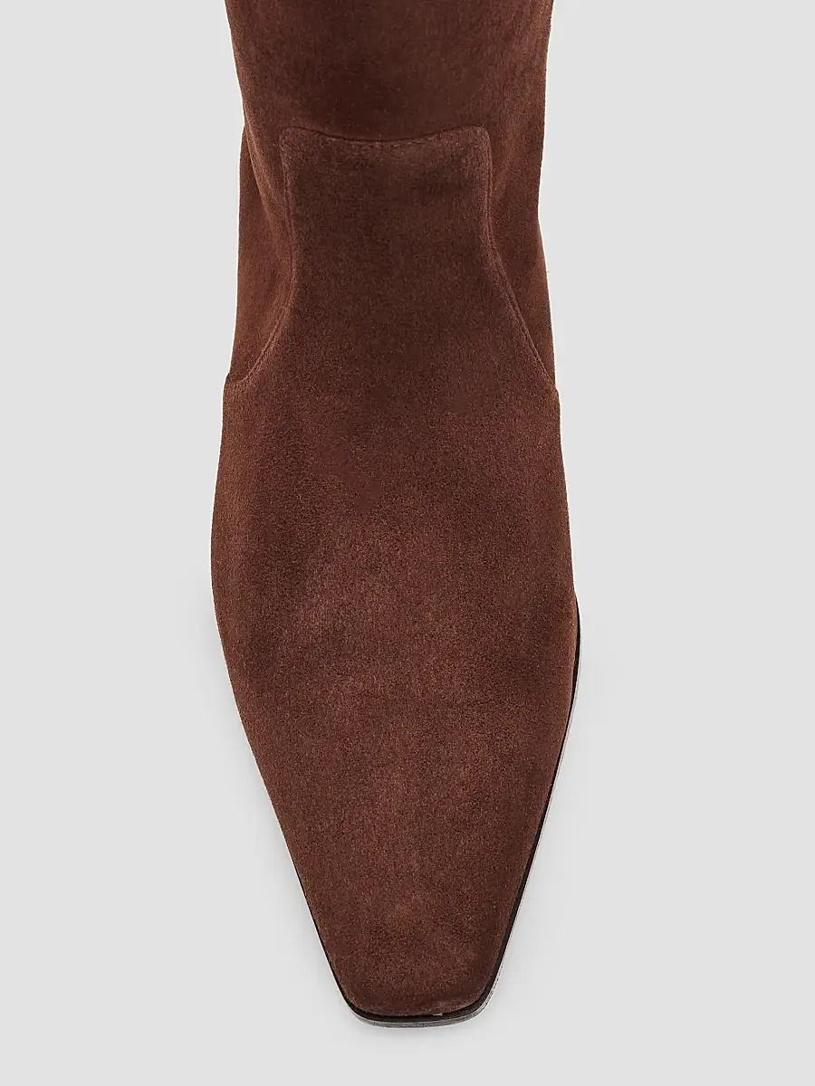 Stuart Weitzman Women's Stassi 50MM Suede Boots | Thumbnail 6 Stuart Weitzman Women's Stassi 50MM Suede Boots | Thumbnail 6