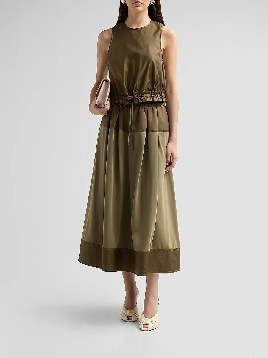 Cinq à Sept Women's Elisabetta Drawstring-Hem Top | Thumbnail 2