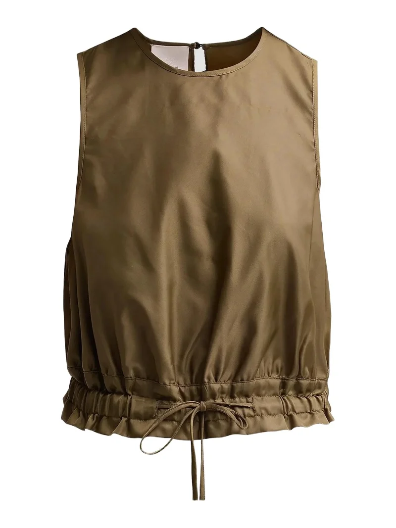Women's Elisabetta Drawstring-Hem Top Women's Elisabetta Drawstring-Hem Top