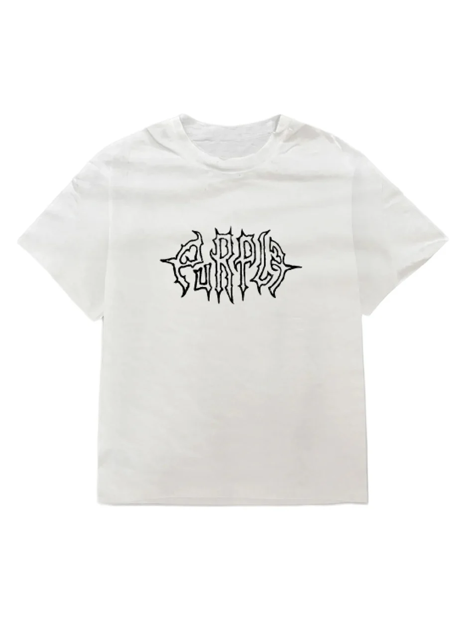 Men's Logo Textured Cotton Jersey Crewneck T-Shirt Men's Logo Textured Cotton Jersey Crewneck T-Shirt