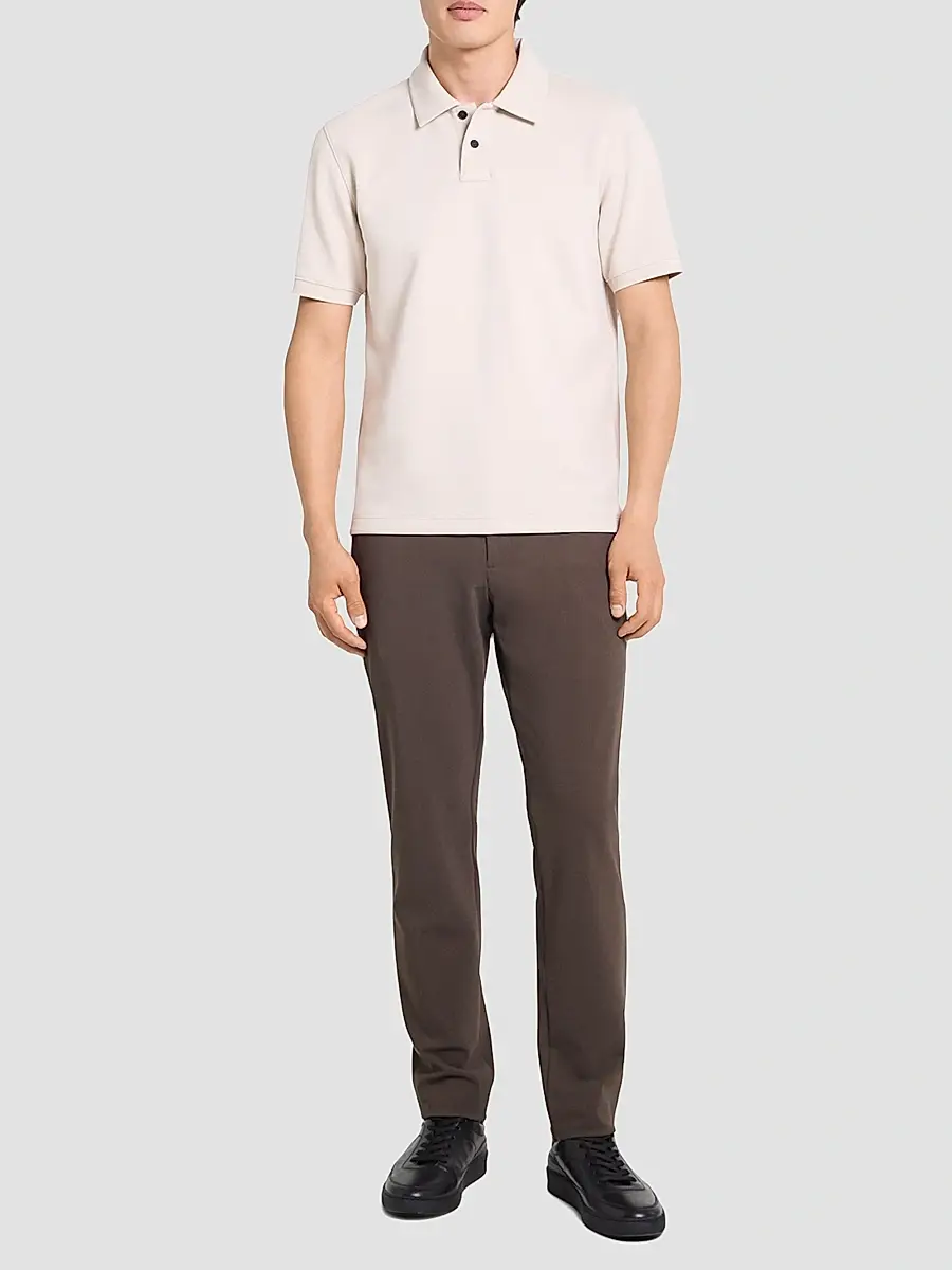Theory Men's Delroy Cotton-Blend Polo Shirt | Thumbnail 2