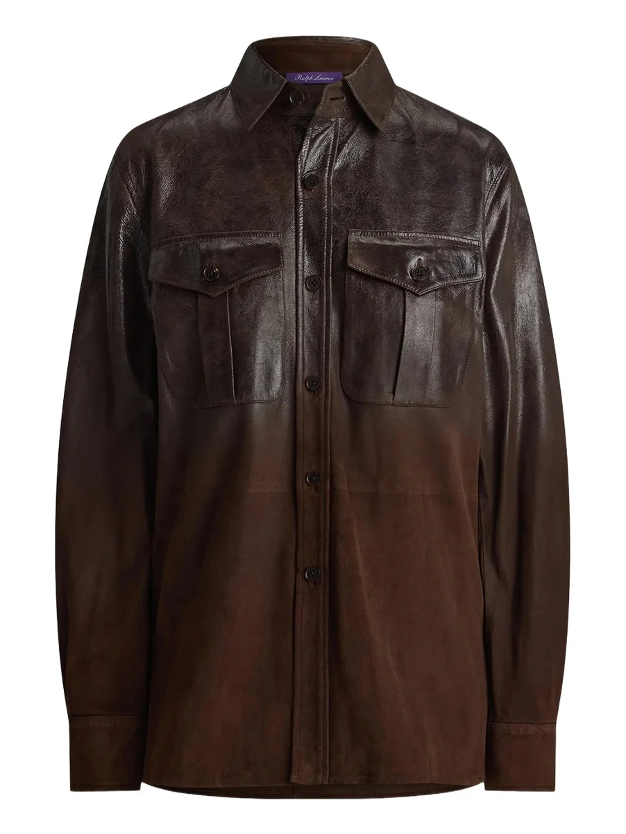 Women's Landry Distressed Suede Shirt Women's Landry Distressed Suede Shirt