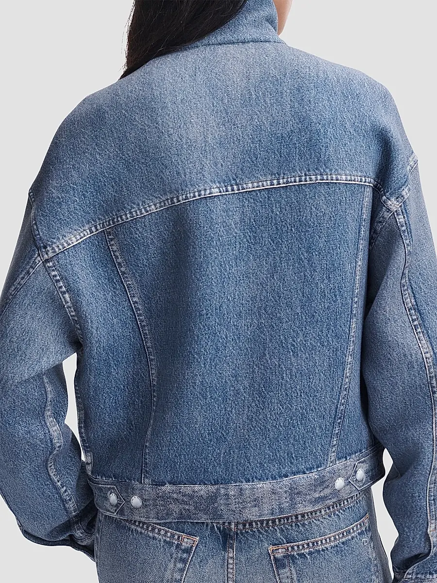 rag & bone Women's rb Miramar Mallow Trucker Jacket | Thumbnail 3 rag & bone Women's rb Miramar Mallow Trucker Jacket | Thumbnail 3