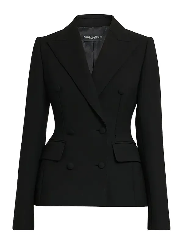 Women's Double Crepe Wool Blazer Women's Double Crepe Wool Blazer