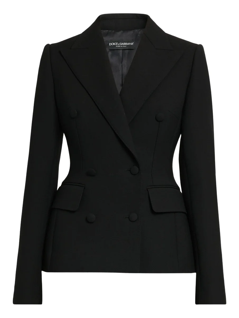Dolce & Gabbana Women's Double Crepe Wool Blazer