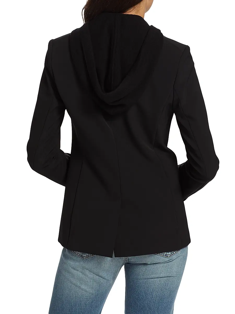 Veronica Beard Women's Hooded Cashmere Dickie | Thumbnail 5 Veronica Beard Women's Hooded Cashmere Dickie | Thumbnail 5