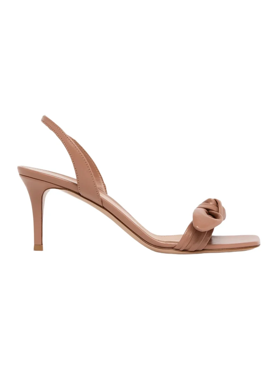 Gianvito Rossi Women's 70MM Leather Slingback Sandals
